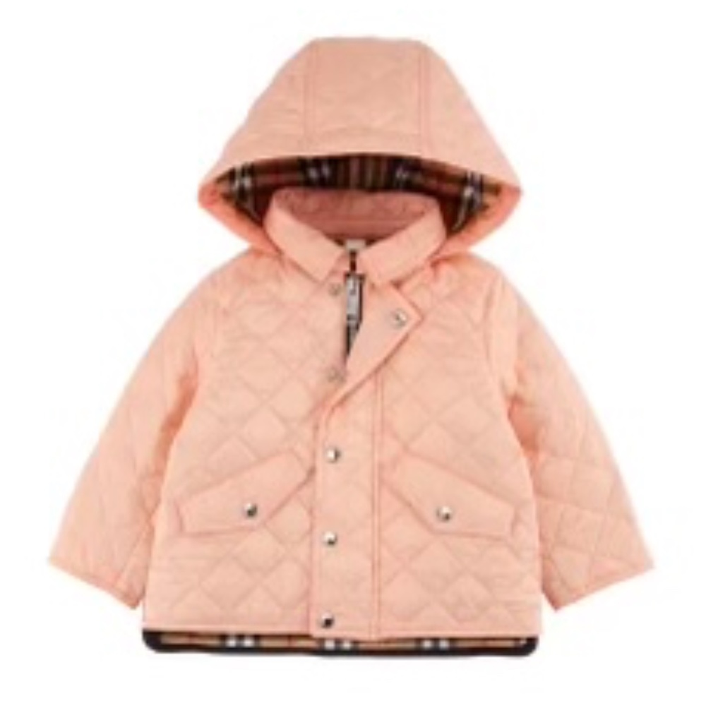BURBERRY Ilana Quilted Hooded Coat